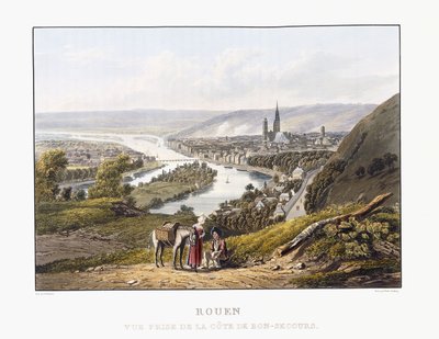 روان ، من Bon-Secours ، 1823-1826 بواسطة تاليس فيلدنج