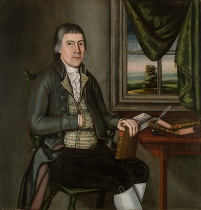 دكتور حزقيا بيردسلي (1748 بواسطة The Beardsley Limner