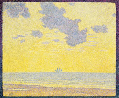 غيوم كبيرة بواسطة Théo van Rysselberghe