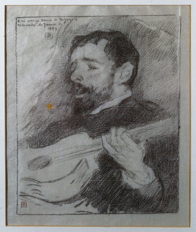 عازف الجيتار بواسطة Théo van Rysselberghe