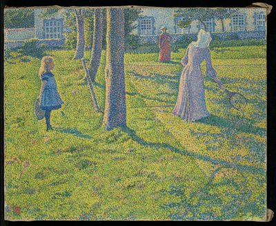 في ثوين أو حفلة التنس بواسطة Théo van Rysselberghe