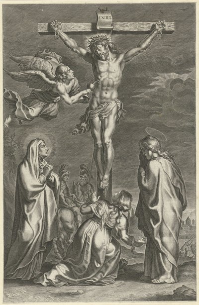 المسيح على الصليب مشاهد من العهد القديم والعهد الجديد (عنوان السلسلة) Breviarium romanum (عنوان المسلسل) بواسطة كورنيليس جالي (الأول) (ربما)