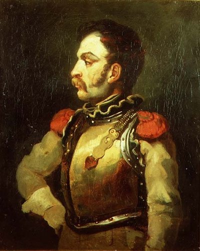 ضابط كاربينير بواسطة ثيودور (Attr. To) Gericault