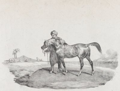 حصان عربي 1821 بواسطة ثيودور جيريكولت