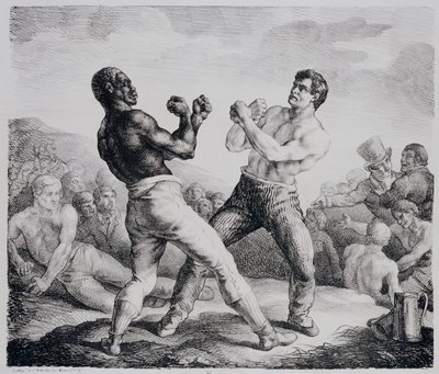الملاكمون ، 1818 بواسطة ثيودور جيريكولت