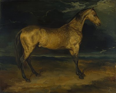 حصان في العاصفة. حوالي 1813-14 بواسطة ثيودور جيريكولت