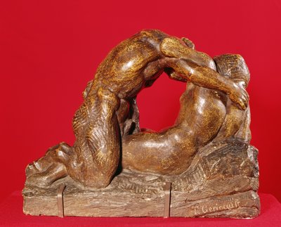 المشتري والمضاد (الجانب الأول) ، c.1818 (الحجر مع الزنجار البني) بواسطة ثيودور جيريكولت