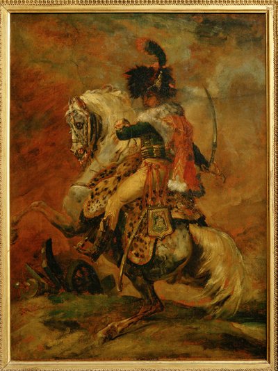 ضابط في سلاح الفرسان من الحرس الإمبراطوري في الحرس الإمبراطوري صالون 1812 ... بواسطة ثيودور جيريكولت
