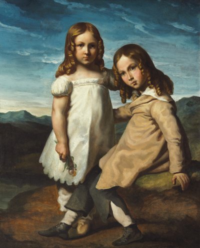 صورة ألفريد وإليزابيث ديدرو ، c.1818 بواسطة ثيودور جيريكولت