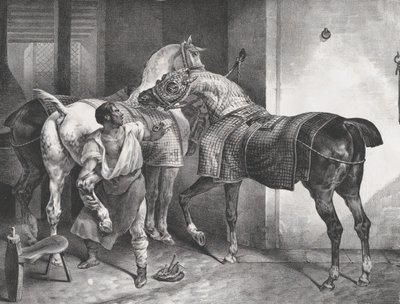 الحداد الإنجليزي 1822. بواسطة ثيودور جيريكولت