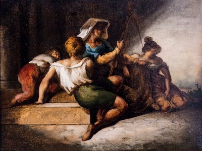 الأسرة الفقيرة بواسطة Theodore Gericault