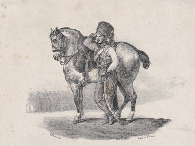 بوق الفرسان ، 1823. بواسطة ثيودور جيريكولت