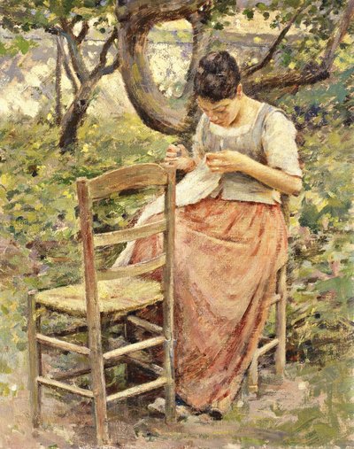 الخياطة ، ج 1891 بواسطة ثيودور روبنسون