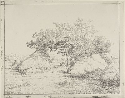 Cherry Tree في Plante à Biau بواسطة Theodore Rousseau