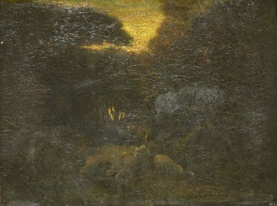 "مضيق الذئاب" بواسطة Theodore Rousseau