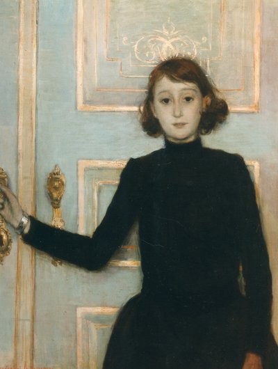 صورة لمارجريت فان مونس ، ١٨٨٦. بواسطة Théo van Rysselberghe