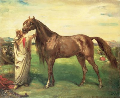 حاجي ، الفحل العربي ، 1853 بواسطة تيودور شاسريو