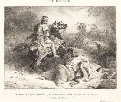 Le Giaour (الكافر) بواسطة تيودور جيريكولت ويوجين لويس لامي