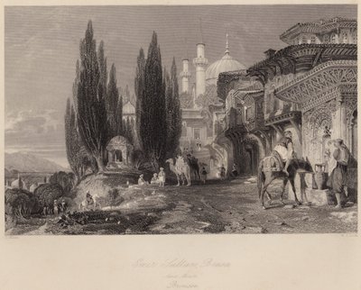 الأمير سلطان ، بروسا ، آسيا الصغرى ، بروس (نقش) بواسطة توماس (بعد) ألوم