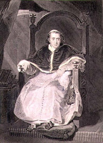 الحبر الروماني ، بيوس السابع (لويجي بارنابا شيارامونتي) (1742-1823) نقش بواسطة حانة صموئيل فريمان (1773-1857). بواسطة A. Fullarton & Co. (نقش) بواسطة توماس (بعد) لورانس
