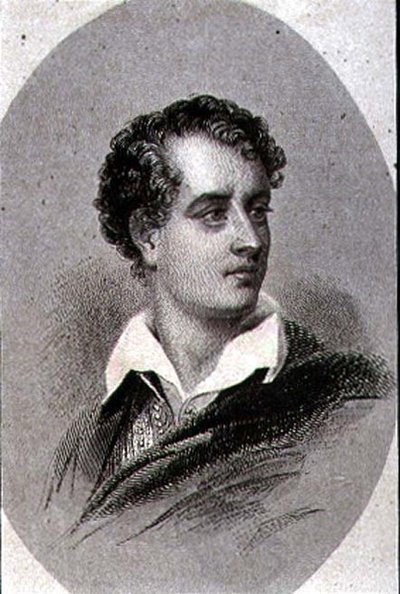 صورة لجورج ، لورد بايرون (1788-1824) (نقش) بواسطة توماس (بعد) فيليبس