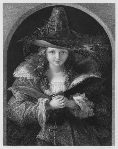 The Chapeau De Brigand ، من الصورة في معرض Vernon (نقش) بواسطة توماس (بعد) أوينز