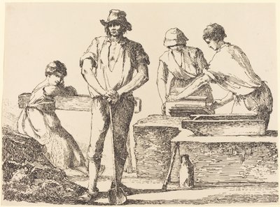 صناع البلاط ، 1803. بواسطة توماس باركر