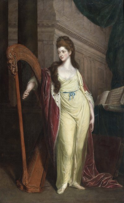 السيدة إليزابيث كرافن - صورة إليزابيث ، البارونة كرافن (1750-1828) ، لاحقًا مارغرافين من براندنبورغ-أنسباخ بار بيتش ، توماس (1738-1806). زيت على قماش ، الحجم: 239x148،6 بواسطة توماس بيتش