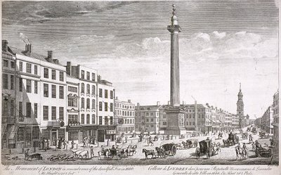 فيش ستريت هيل ، لندن ، c1750 بواسطة توماس باولز