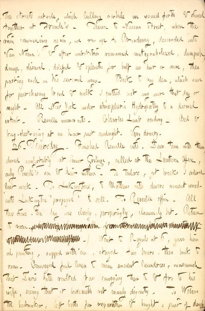 يوميات توماس بتلر جان - المجلد 5 ، الصفحة 21 ، 25-26 أغسطس ، 1852 بواسطة توماس بتلر جن