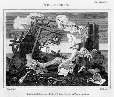The Bathos ، القرن الثامن عشر. بواسطة توماس كليرك