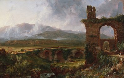 منظر بالقرب من صباح تيفولي ، 1832. بواسطة توماس كول