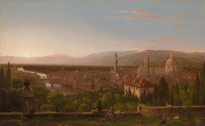عرض فلورنسا. 1837 بواسطة توماس كول