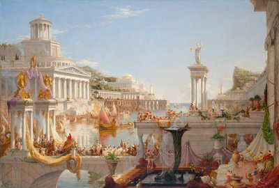 مسار الإمبراطورية. إكمال الإمبراطورية ، 1836. بواسطة توماس كول