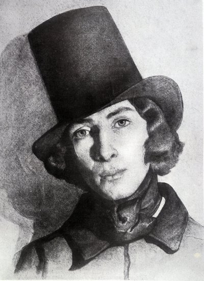صورة لموريس ساند (1823-1889) ، ابن جورج ساند ، 21 عامًا - رسم غير مؤرخ لتوماس كوتور (1815-1879) - ظل هذا الرسم لفترة طويلة من رسم والدته جورج ساند بواسطة توماس كوتور