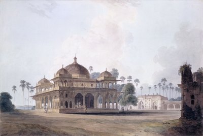 ضريح مخدوم شاه دولت ، منير ، بيهار ، ج 1788-1796 بواسطة توماس دانييل