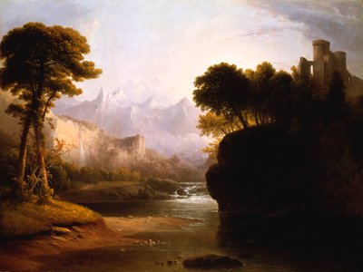 مناظر خيالية ، 1834. بواسطة توماس دوتي