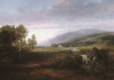 المناظر الطبيعية في الربيع ، كاليفورنيا. 1853-56. بواسطة توماس دوتي