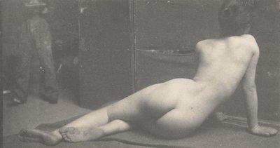 [أنثى عارية من الخلف] ، كاليفورنيا. 1889. ، كاليفورنيا. 1889. بواسطة توماس إيكنز
