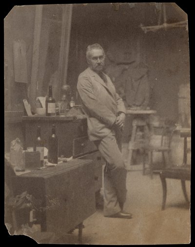 بورتريه ذاتي ، 1889-94. ، 1889-94. بواسطة توماس إيكنز