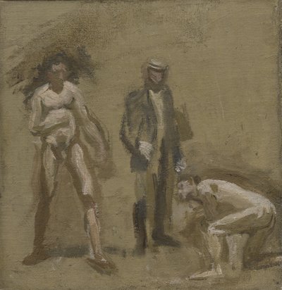 أخذ العد ، الدراسة ، 1898 بواسطة توماس إيكنز