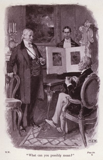 رسم توضيحي للمرأة ذات الرداء الأبيض بواسطة ويلكي كولينز (ليثو) بواسطة توماس أير ماكلين