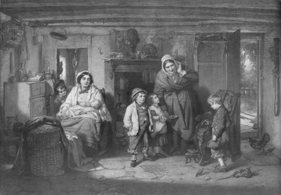 The Mitherless Bairn، c1893، 1911 بواسطة توماس فايد