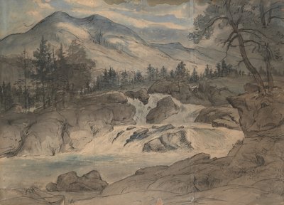 شلالات لابرو ، 1824-42. بواسطة توماس فيرنلي