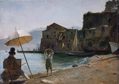الرسام والصبي، حوالي عام 1834 (لوحة) بواسطة توماس فيرنلي