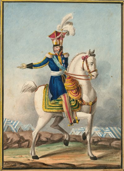 صورة تاديوس كوسيوسكو 1746-1817 بواسطة توماس فرانسوا جويرين