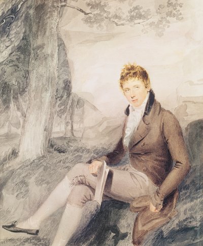 صورة لمعبد هنري جون (1784-1865) فيكونت الثالث بالمرستون ، 1802 بواسطة Thomas Frank Heaphy