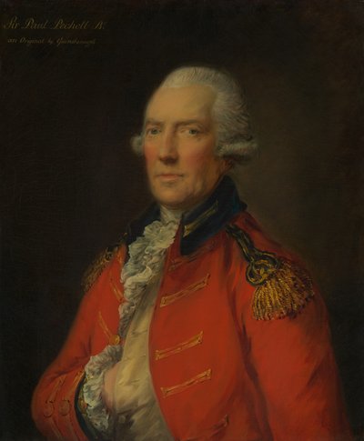 المقدم بول بيتشيل 1724-1800. بواسطة توماس غينزبورو