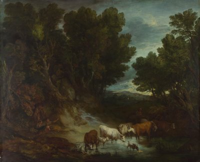 مكان الري ، قبل 1777 بواسطة توماس غينزبورو