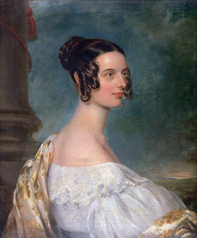 كاثرين غاندي ، ني هايد ، c.1837-38 بواسطة توماس غاندي